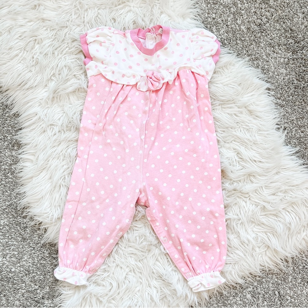 24M | Vintage Carters | Polkadot Onesie